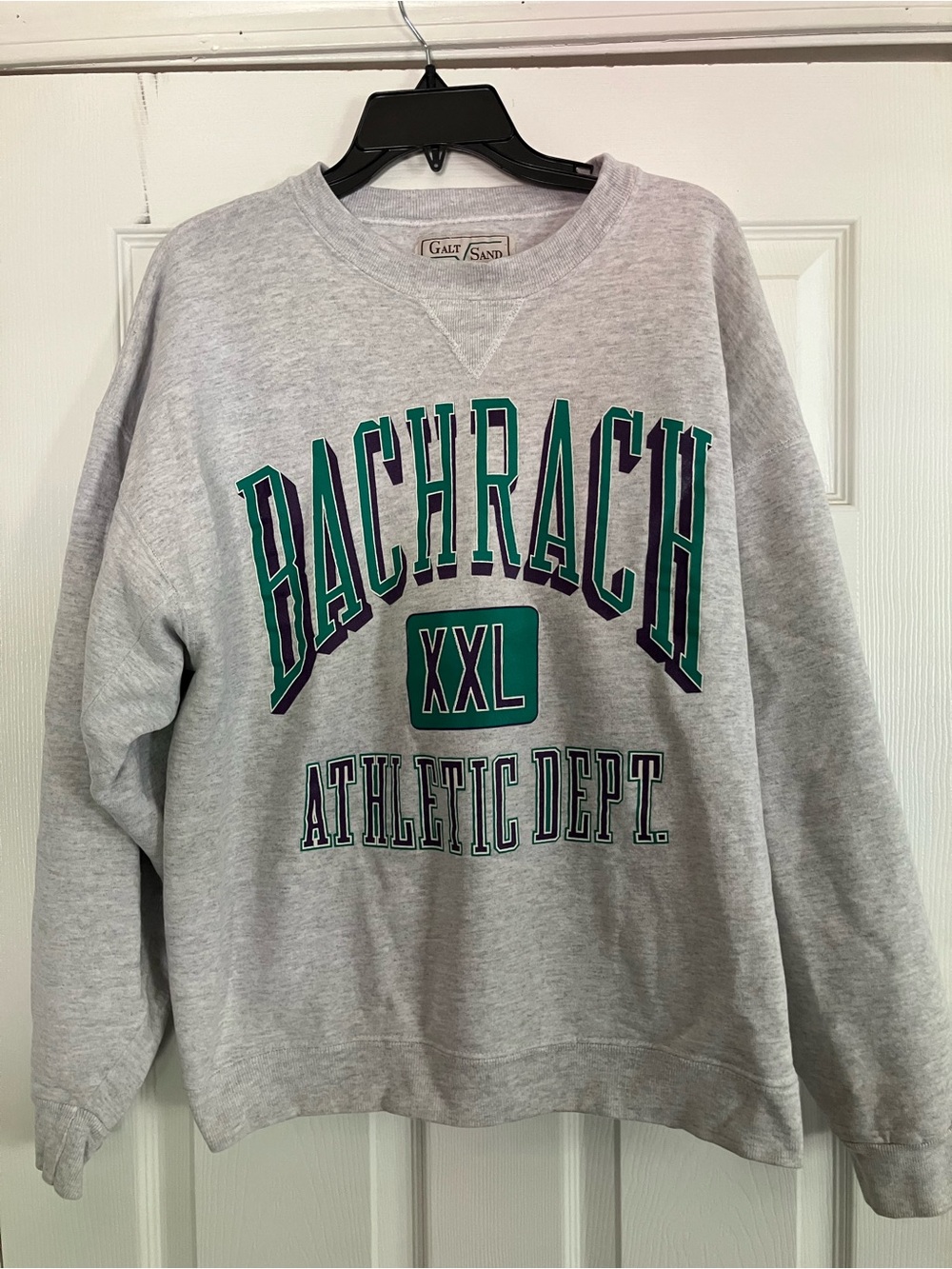 Vintage Bachrach Athletic Dept. Galt Sand Crewneck Sweatshirt Mens Size Large
